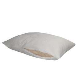Poduszka ortopedyczna, ergonomiczna, profilowana z pianki memo zdrowotna do spania Welldream Eco Silver 40x60 cm