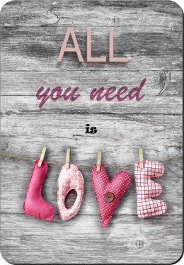 TABLICZKA LOVE 20x28 cm