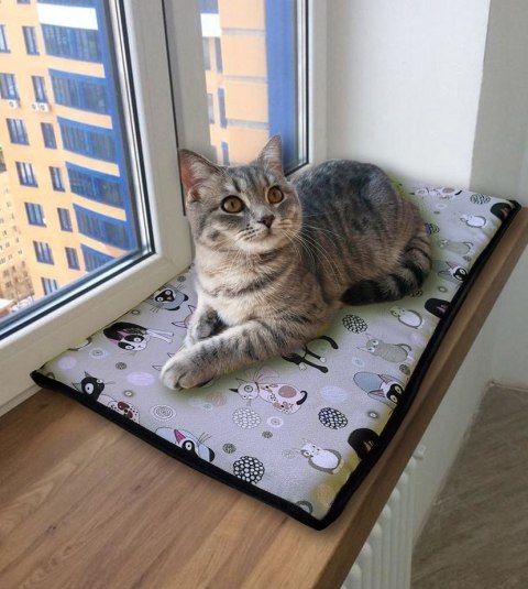 LEGOWISKO PODUSZKA DLA KOTA NA PARAPET - CATNIP