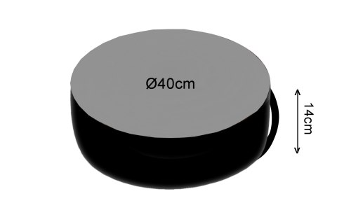 Legowisko dla KOTA /Materac wkład z granulatem + pianka 40 cm Olcha