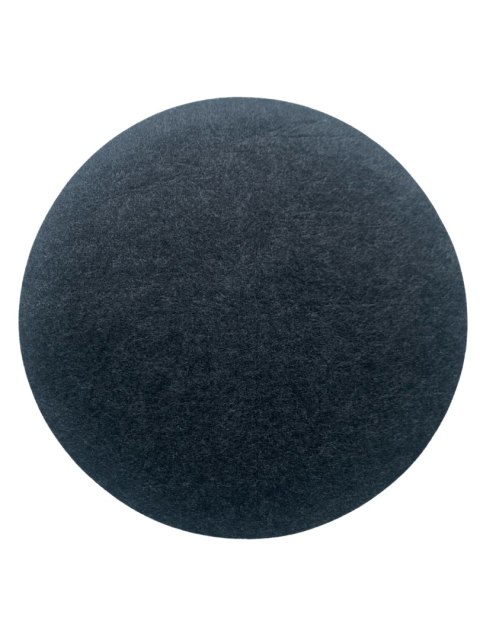 Podkładka filcowa na stół Koło fi 33 cm - antracytowa , dekoracyjna, odporna na ciepło, Bertoni