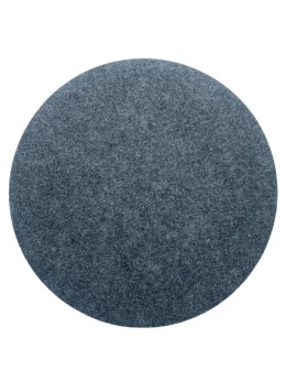 Podkładka filcowa na stół Koło fi 38cm - szara, dekoracyjna, odporna na ciepło, Bertoni