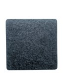 Podkładka filcowa na stół Kwadrat 33x33 cm - antracytowa, dekoracyjna, odporna na ciepło, Bertoni