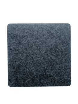 Podkładka filcowa na stół Kwadrat 33x33 cm - antracytowa, dekoracyjna, odporna na ciepło, Bertoni