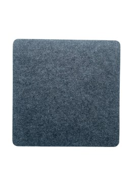 Podkładka filcowa na stół Kwadrat 33x33 cm - szara, dekoracyjna, odporna na ciepło, Bertoni