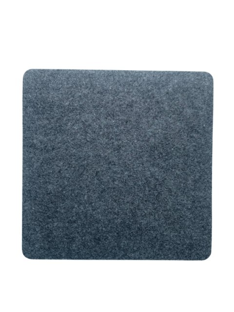 Podkładka filcowa na stół Kwadrat 33x33 cm - szara, dekoracyjna, odporna na ciepło, Bertoni