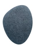 Podkładka filcowa na stół Oval 36×32 cm - szara, dekoracyjna, odporna na ciepło, Bertoni