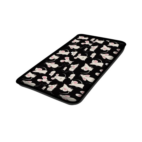 Poduszka dla kota na parapet 55x25 cm, Myszki - wodoodporna, wygodna i stabilna z 2 samoprzylepnymi paskami