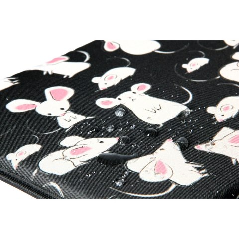 Poduszka dla kota na parapet 55x25 cm, Myszki - wodoodporna, wygodna i stabilna z 2 samoprzylepnymi paskami