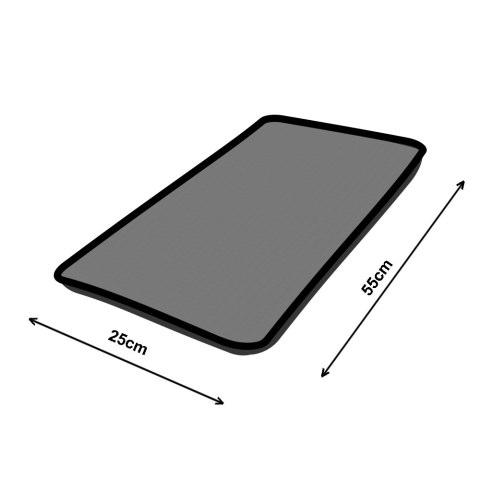 Poduszka dla kota na parapet 55x25 cm, Myszki - wodoodporna, wygodna i stabilna z 2 samoprzylepnymi paskami