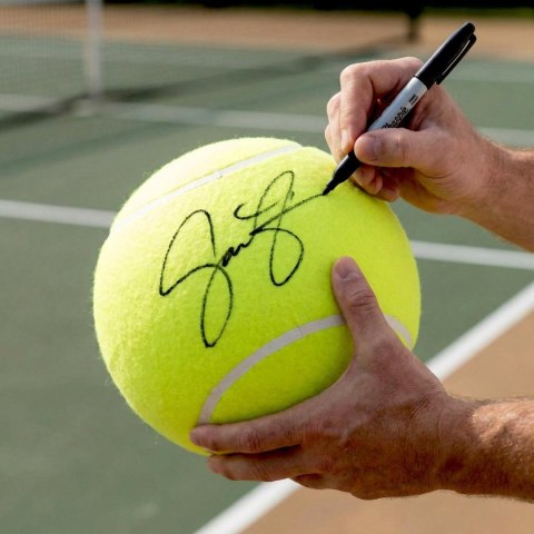 PIŁKA TENIS ZIEMNY XL 22CM