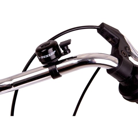 DZWONEK ROWEROWY GRUSZKA ŚR 35MM DUNLOP CZARNY