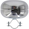 DZWONEK ROWEROWY RETRO 80x50MM SILVER XQMAX