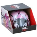 KASK ROWEROWY DZIECIĘCY REGULOWANY NO FEAR R. (48-52CM) MOTYL RÓŻOWY