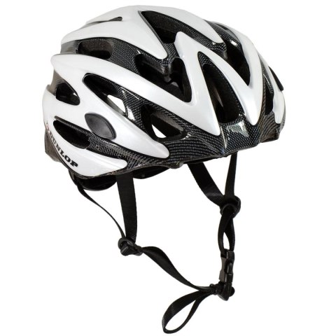 KASK ROWEROWY REGULOWANY DUNLOP MTB R.L (58-61CM) BIAŁY PERŁOWY