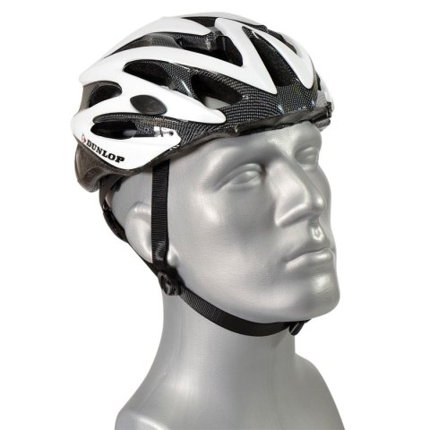 KASK ROWEROWY REGULOWANY DUNLOP MTB R.L (58-61CM) BIAŁY PERŁOWY