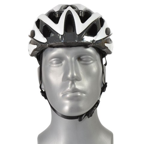 KASK ROWEROWY REGULOWANY DUNLOP MTB R.L (58-61CM) BIAŁY PERŁOWY