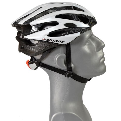 KASK ROWEROWY REGULOWANY DUNLOP MTB R.L (58-61CM) BIAŁY PERŁOWY
