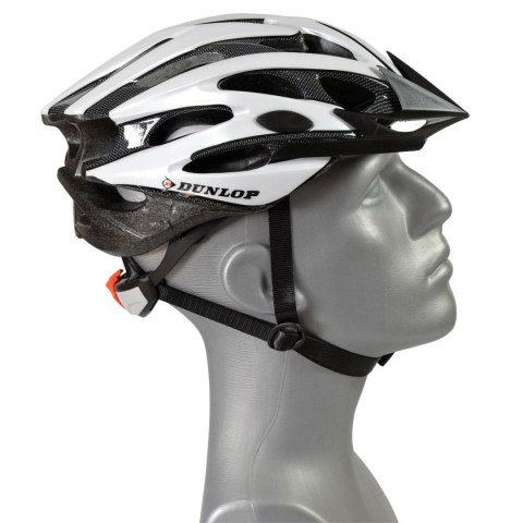 KASK ROWEROWY REGULOWANY DUNLOP MTB R.L (58-61CM) BIAŁY PERŁOWY
