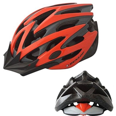 KASK ROWEROWY REGULOWANY DUNLOP MTB R.S (53-55CM) KORALOWY