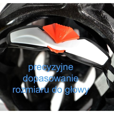 KASK ROWEROWY REGULOWANY DUNLOP MTB RED R. L (58-61CM) KORALOWY