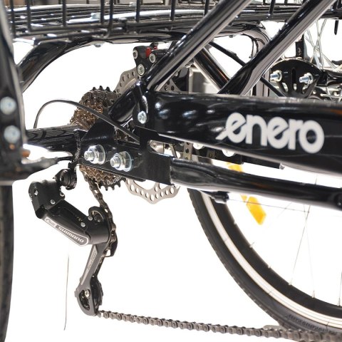 ROWER 3-KOŁOWY 24 CZARNY SHIMANO 7-BIEGOWY OBNIŻONA RAMA 1060972