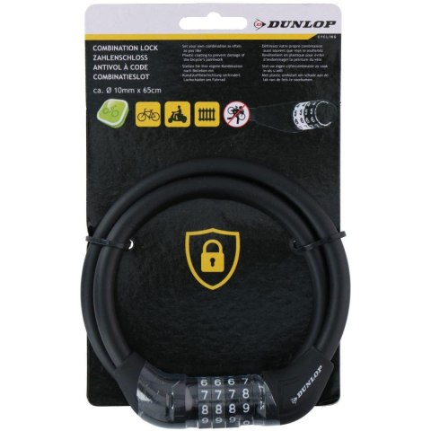 ZAPIĘCIE ROWEROWE LINKA SZYFR 1.0x65CM CZARNE DUNLOP