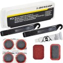 ZESTAW NAPRAWCZY DO DĘTEK ŁATKI I KLEJ 9 ELEMENTÓW BOX DUNLOP