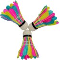LOTKA BADMINTON Z PIÓR ENERO 3SZT KOLOR