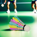 LOTKA BADMINTON Z PIÓR ENERO 3SZT KOLOR
