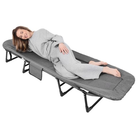 ŁÓŻKO TURYSTYCZNE SKŁADANE DELUXE TRIP 200X65X29CM