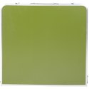 STOLIK TURYSTYCZNY SKŁADANY KEMPINGOWY 120X60X70/62/55CM + 4 KRZESŁA ZIELONY