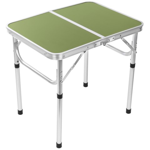 STOLIK TURYSTYCZNY SKŁADANY KEMPINGOWY 60X45X25/56CM ZIELONY