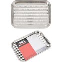 BLASZKA TACKA DO GRILLOWANIA 34x24CM STAL NIERDZEWNA