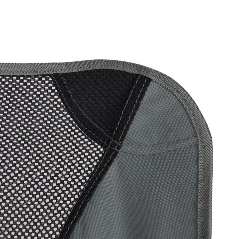 FOTEL TURYSTYCZNO PLAŻOWY 58x52x64CM SZARY