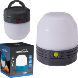 LATARKA LAMPKA TURYSTYCZNA 8x9CM 7 LED SZARA REDCLIFFS
