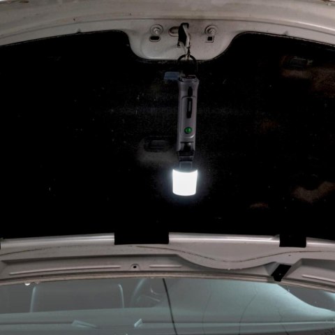 LATARKA TURYSTYCZNA RUCHOMA GŁOWICA I MAGNES LED USB 1200mAh GRUNDIG