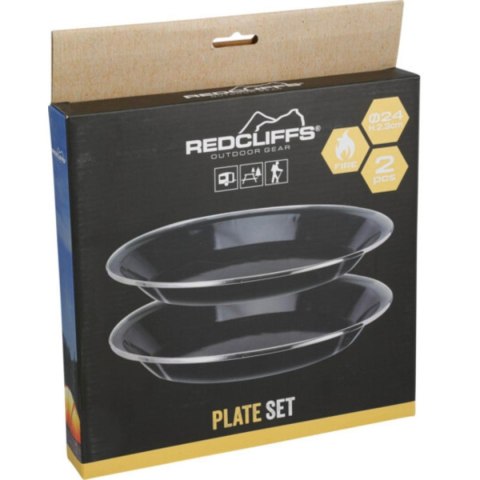 MISKA TALERZ TURYSTYCZNY 2SZT 24CM EAMLIOWANE REDCLIFFS