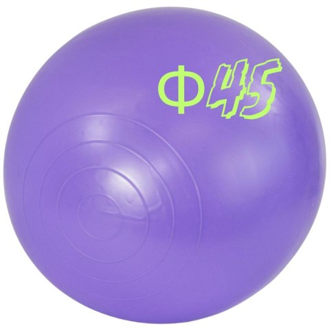 PIŁKA DO SKAKANIA Z ROGAMI 45CM FIOLETOWA