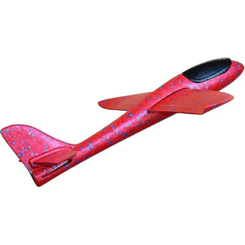SAMOLOT STYROPIANOWY 47CM CZERWONY