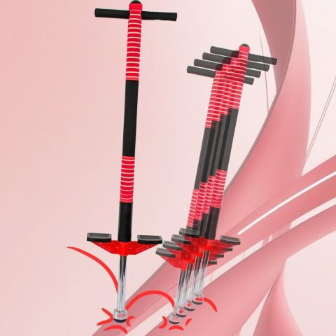 SKOCZEK DRĄŻEK POGO DO SKAKANIA ENERO CZERWONY