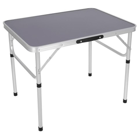 STOLIK TURYSTYCZNY SKŁADANY KEMPINGOWY 75X55X25-59CM SZARY