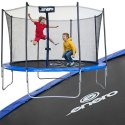 TRAMPOLINA BATUTA OGRODOWA SKŁADANA Z SIATKĄ WEWNĘTRZNĄ 12FT 366CM ENERO