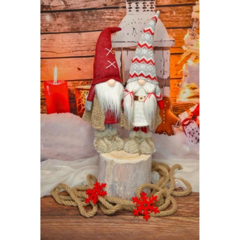 LUDOWY SKRZAT GNOM Z BRODĄ 59CM