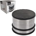 STOPER DO DRZWI 9x7,5CM SREBRNY