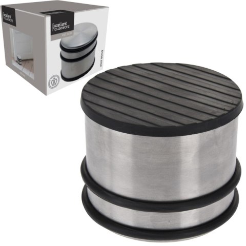 STOPER DO DRZWI 9x7,5CM SREBRNY