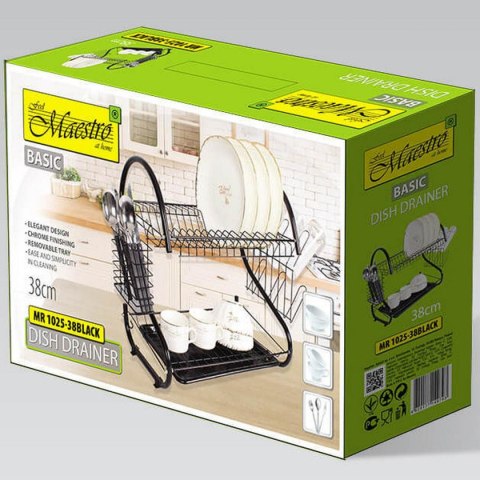 SUSZARKA DO NACZYŃ MR-1025-53 MAESTRO CZARNY