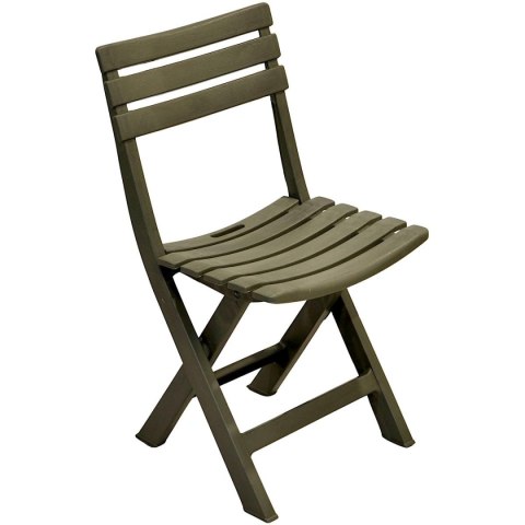 ZESTAW 4 KRZESEŁ CATERINGOWYCH SKŁADANYCH PLASTIKOWYCH ZIELONYCH KOMODO