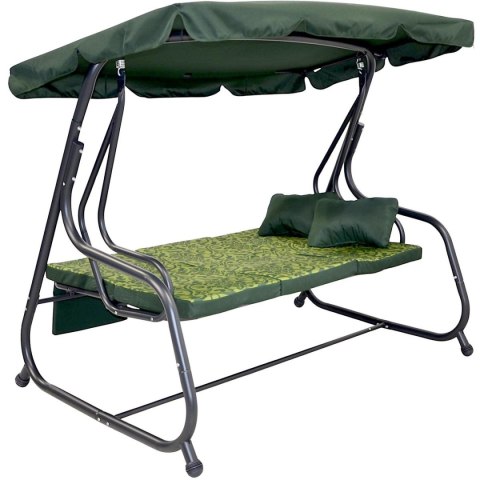 HUŚTAWKA OGRODOWA 3-OSOBOWA LENA Z MOSKITIERĄ