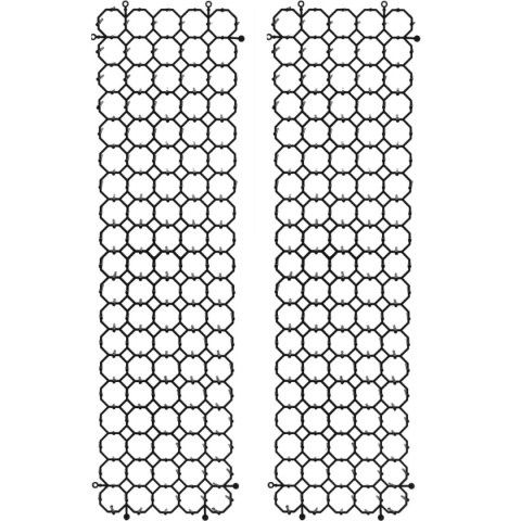 MATA ODSTRASZAJACA PSY KOTY PTAKI 48x13CM 2SZT
